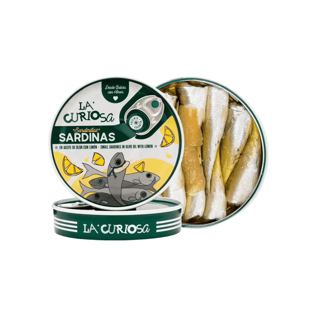 La Curiosa Sardinillas al Limón — Small Sardines with Lemon from Galicia