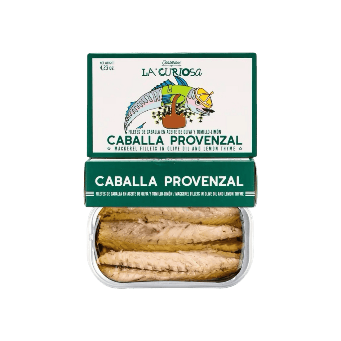 La Curiosa Caballa Provençal — Galician Mackerel with Lemon & Thyme