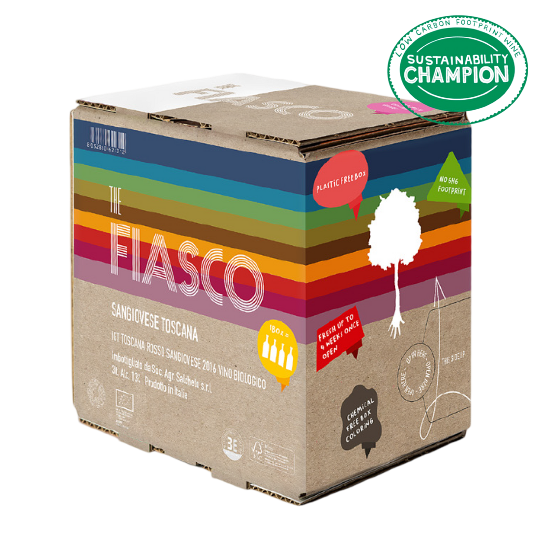 Salcheto, Fiasco  | Sangiovese 3L Box | 2019 | Tuscany