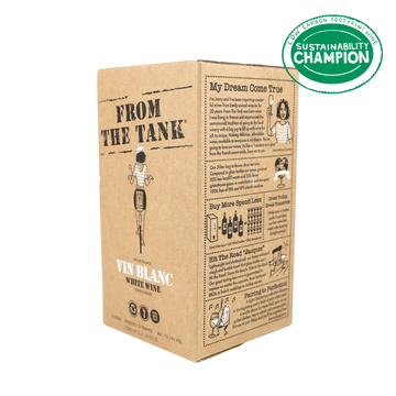 FROM THE TANK, White  | Chardonnay 3L Box | 2020 | France